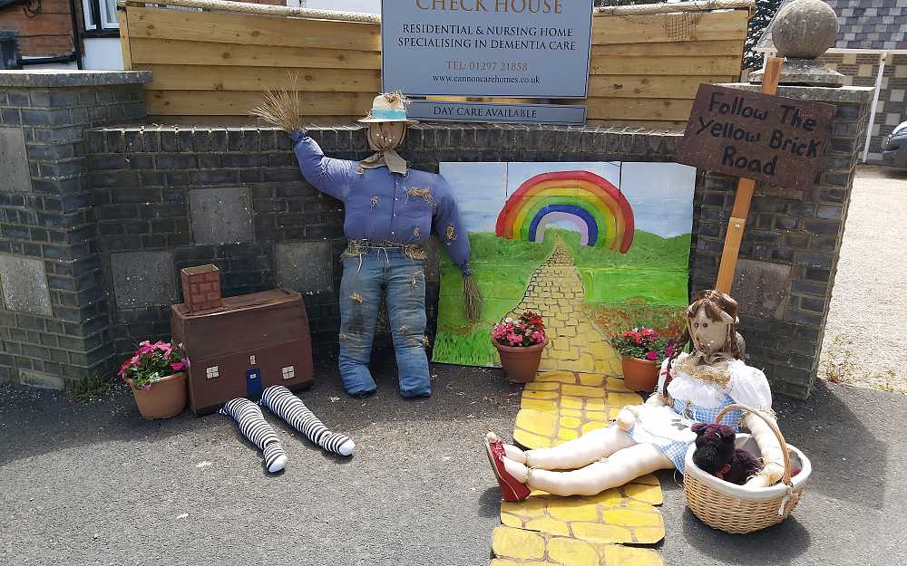 Scarecrow competition at The Check House!
