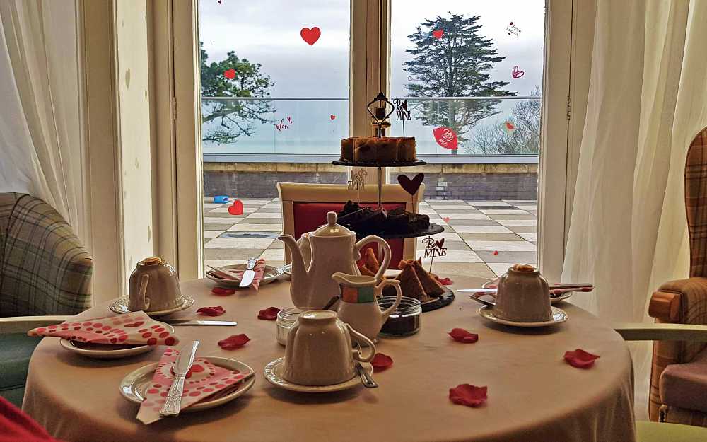 Valentine's Day themed tea dance at The Check House