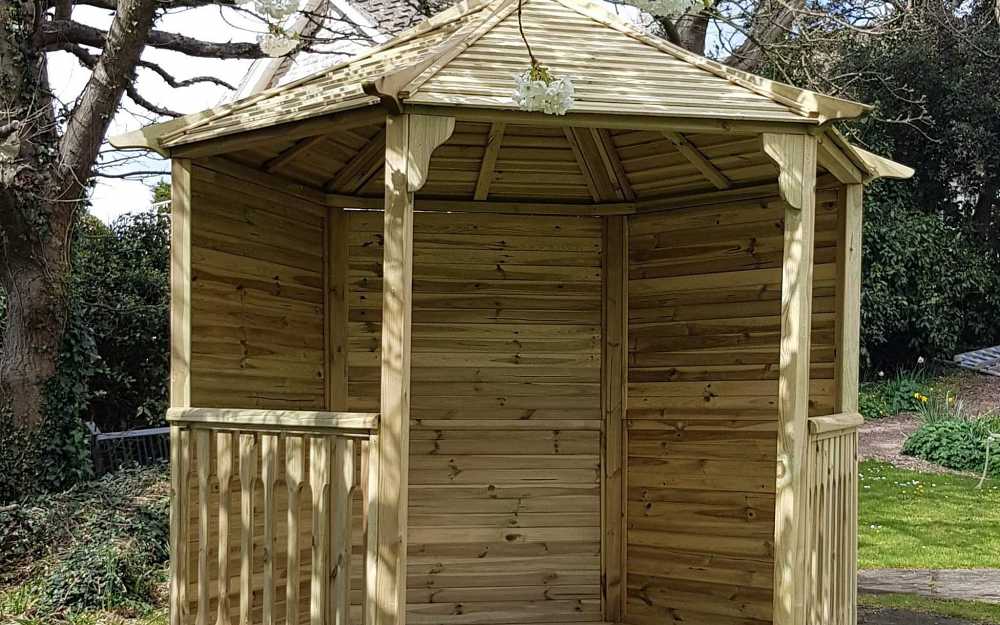 Wooden Summerhouse at The Check House